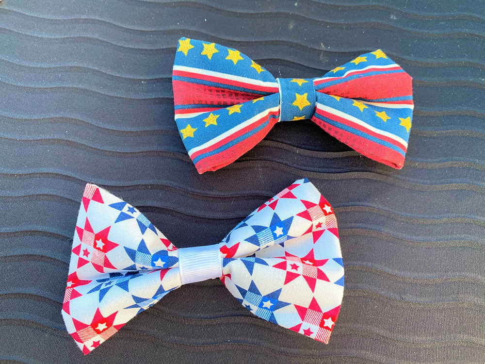 american bow tie for pets